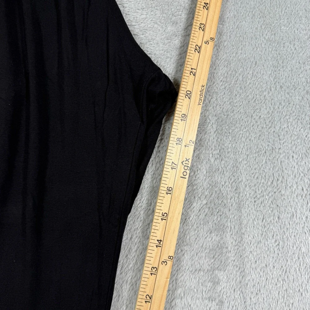 Fighting Eel Jogger Pants Women XS Black Rayon Spandex Stretch Tapered Leg